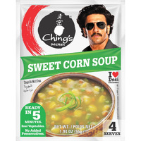 Ching's Secret Sweet Corn Soup with Real Vegetables - Ready in 5 Minutes 1.94 Oz.