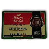 MYSORE SANDAL Centennial Soap, 100G
