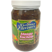 Spicy Mango Chutney Relish 13 Oz (Mango Kuchela) | Trinidad Speciality | Perfect Condiment To Sandwiches And Sides