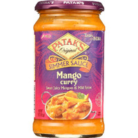 Patak's Mango Curry Simmer Sauce, 15 Fl Oz