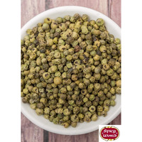 Spicy World Whole Green Peppercorns 4 Oz Bag - Steam Sterilized & All Natural