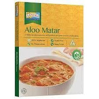 Ashoka Aloo Matar - (mildy spiced preparation with potatoes and green peas in a creamy gravy) - 280g - (pack of 3)