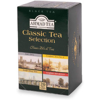 Ahmad Tea Classic Tea Selection, 20-Count (Pack of 6)