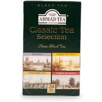 Ahmad Tea Classic Tea Selection, 20-Count (Pack of 6)