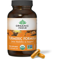 Organic India, Turmeric Formula, Joint Mobility & Support, 90 Vegetarian Caps, Pack of 2