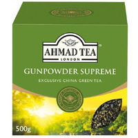 Ahmad Tea Loose Leaf Green Tea, Gunpowder, 17.64 Ounce