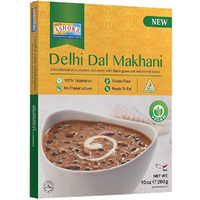 Ashoka Gluten-Free Meals, Microwave Ready Vegan Black Gram & Kidney Beans, Heat & Serve Meals, All-Natural Delhi Dal Makhani, Great for Outdoors, Travel Friendly with No Preservatives, Pack of 1