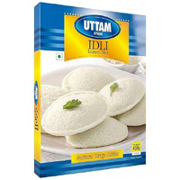 Uttam Idli Mix 400g 30 Pieces Idli Mix for Healthy Breakfast in Just 3 Steps High Fiber Soft Fluffy and Tasty Idlis Authentic South Indian Flavou