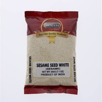 HEMANI White Sesame Seeds - Indian Spice 200G (7 OZ) 100% Natural Prem ium Quality Gluten Free - NON-GMO - Vegan No Color Added - No Salt or fillers - Indian Origin