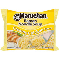 Maruchan, Ramen Noodle Soup, Creamy Chicken Flavor, 3 oz