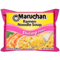 Maruchan, Ramen Noodle Soup, Shrimp Flavor, 3 oz