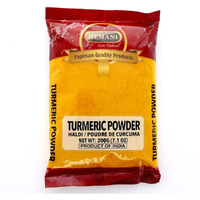 Hemani 100% Natural Turmeric Root Powder - 200g (7.1 OZ) Haldi - Curcumin Curcuma - 100% Pure, Salt Free - Vegan - Gluten Friendly - NON-GMO - Indian Origin