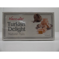 Hacizade Turkish Delight Natural Plain 16 oz, Sade Lokum