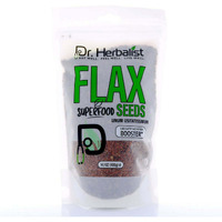 Dr. Herbalist Natural Flax Seeds 400g I Linum Usitatissimum I Super Food I Essential Omega Fatty Acids