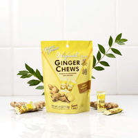 Prince of Peace Original Ginger Chews, 4 oz.  Candied Ginger  Natural Candy Pack  2 Pack