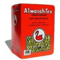 Alwazah Tea, Ceylon with natural cardamom flavour, Swan Brand, 400-gram box
