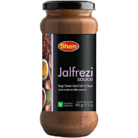 Shan Jalfrezi Cooking Sauce 12.3oz (350g) - Tangy Tomato Based Stir Fry Simmer Sauce - Easy to Cook Delicious Meal at Home - Suitable for Vegetarians