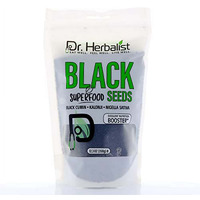 DR. Herbalist | Black Seeds 12.3 OZ (350g) - Black Cumin Seed Whole - Comino Negro Seed - Kalonji Seeds - Whole Nigella Sativa Seed - Excellent Nutrition Booster - Digestive Health