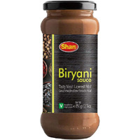 Shan Biryani Cooking Sauce 12.3oz (350g) - Simmer Sauce for Tasty Meat Layered Pilaf - Easy to Cook Delicious Meal at Home - Suitable for Vegetarians