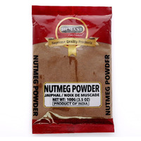 HEMANI Nutmeg Powder - Nutmeg Ground - Jaiphal Powder - 100gm (3.5 oz) - Premium Indian Spice - NON GMO - Vegan - 100% Authentic & Natural