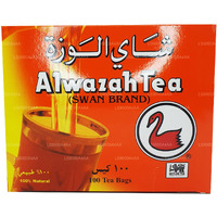 Alwazah Tea (Swan Brand) ceylon with cardamom 100-count 2-gram bags(pack of 1)