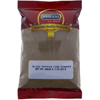 HEMANI Finely Grounded Black Pepper Powder 200g (7.1 OZ) - Product of India