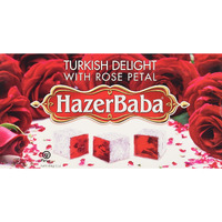 Hazerbaba Turkish Delight with Rose  1lb