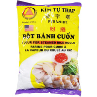 Kim Tu Thap Pyramide Bot Banh Cuon - Flour for Steamed Rice Rolls (3 Pack, Total of 36oz)