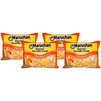 Maruchan, Ramen Noodle Soup, Chicken Flavor, 3 oz (Pack of 4)