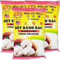 Kim Tu Thap Pyramide Bot Banh Bao - Mixed Flour (3 Pack, Total of 36oz)