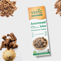 Vedic Juice Anantmool Juice - Indian Sarsaparilla - All Natural - 33.8 oz (1000 ML)