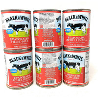 Black & White Evaporated Filled Milk 12fl.oz, 6 Pack