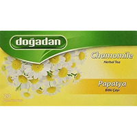 Doadan Papatya (Chamomile) Herbal Tea 20 Tea Bags, Pack of 3