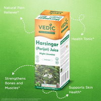 Vedic Harsingar Juice 1L - Pure and Natural Night Jasmine Juice Support Immune System - 33.8oz, Ideal for Daily Use