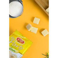 Gastone Lago Party Wafers Lemon Cream Filling 8.82 oz, 250g (Pack of 3) (Lemon, 3-Pack)