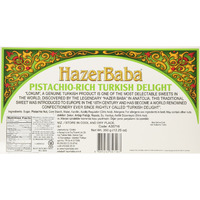 Hazer Baba Turkish Delight Double Roasted Pistachio-rich 350 g (12.25 oz) by Hazer Baba [Foods]