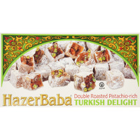 Hazer Baba Turkish Delight Double Roasted Pistachio-rich 350 g (12.25 oz) by Hazer Baba [Foods]