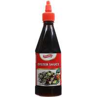 Oyster Sauce, Non GMO Shirakiku, 18 oz Squeeze Bottle with twist cap