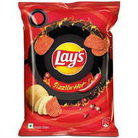 Lay's Sizzlin Hot Indian Chips Pack of 3