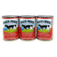 Black & White Evaporated Filled Milk 12fl.oz, 3 Pack