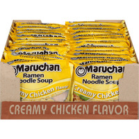 Maruchan Ramen Creamy Chicken Flavor, 3 Oz, Pack of 24