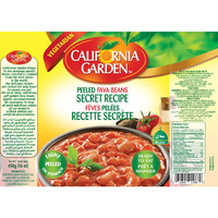 California Garden Peeled Fava Beans Secret Recipe 450g (4 cans)