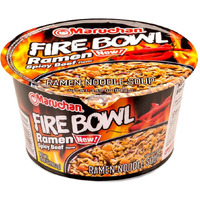 Maruchan Bowl Fire Spicy Beef Flavor, 3.49 Ounce (Pack of 6)