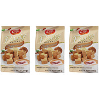 Gastone Lago Party Wafers Cappuccino Cream Filling 8.82 oz, 250g (Pack of 3)