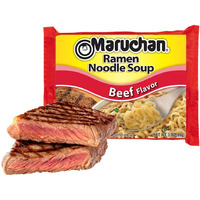 Maruchan Ramen Noodles, Beef, 3 Ounce (Pack of 6)