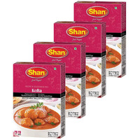 Shan - Kofta Seasoning Mix (50g), Spice Packets for Meat Balls in Spicy Curry (Pack of 4)