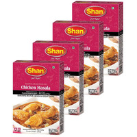 Shan - Chicken Masala Seasoning Mix (50g) - Seasoning Packets for Chicken in Yogurt Sauce (Pack of 4)