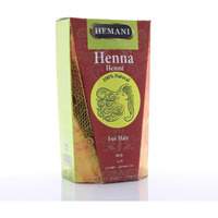 Hemani Red Henna Hair Color 100% Natural PPD Free I Ammonia Free I 100 Grams (4 Sachet of 25g each) I Henna for Hair I Natural I Chemical Free