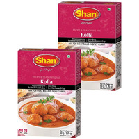 Shan - Kofta Seasoning Mix (50g), Spice Packets for Meat Balls in Spicy Curry (Pack of 2)