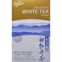 Prince of Peace Premium White Tea, 100 Tea Bags  White Tea Bags  Prince of Peace  White Peony Tea  Camellia Sinensis Tea Bags  Prince of Peace Tea  Premium Grade Tea